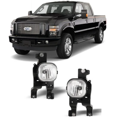 Fog Lights Assembly For 2008-2010 Ford F-250 F-350 F-450 F-550 Super Duty Lamps Foto 1 de 4