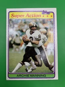 1981 Topps Archie Manning SA New Orleans Saints #379 - Picture 1 of 2