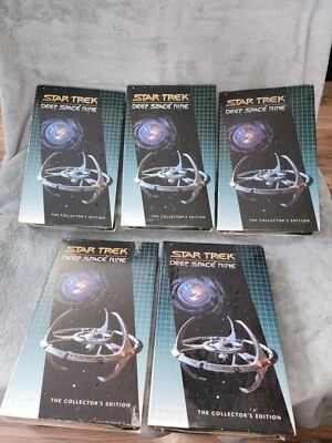 Star Trek Deep Space Five 5 VHS Tapes Collector's Edition NEW Sealed  - Image 1 of 4