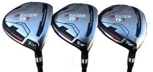 NEW HEATER B7 TaylorFit #3,5,& 7 Fairway Woods Steel Regular Standard Mens Set - Picture 1 of 2