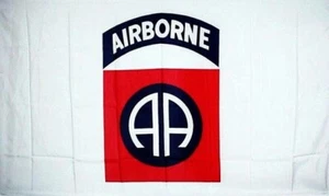 BANDERA 3x5 ft 82ND AIRBORNE DIVISION calidad superior vendedor de EE. UU. - Imagen 1 de 4