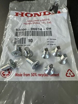 8x Honda Acura Disc Brake Rotor Screw OEM  all models - Image 1 of 4