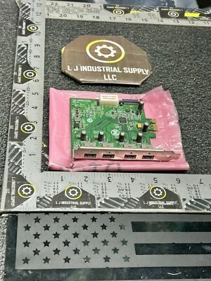 STARTECH U3-PCIE1XG211 4-Port USB to PCIE Card_GOOD TAKE-OUT_WARRANTY_FAST SHIP! - Image 1 of 4