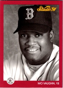 Mo Vaughn 1991 Studio #20 Baseball Card - Picture 1 of 2