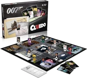 CLUEDO - 007 - James Bond - Board Game - Hasbro - 8+ - Picture 1 of 3