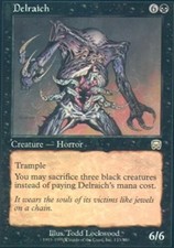 1x Delraich LP, English MTG Mercadian Masques