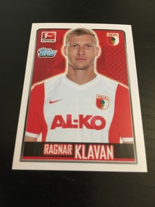 TOPPS BUNDESLIGA 2014/2015 FIGURE NR 9 MINT RAGNAR KLAVAN