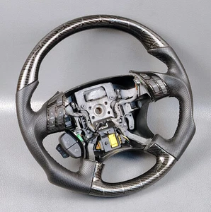 STEERING WHEEL SPORTS HONDA ACCORD INSPIRE V6 FLAT BOTTOM HYDRO DIPPED CUSTOM - Bild 1 von 21