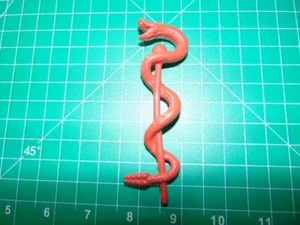 Vintage HE-MAN MASTERS OF THE UNIVERSE 1985 Taiwan Rattlor Snake Staff - Bild 1 von 1
