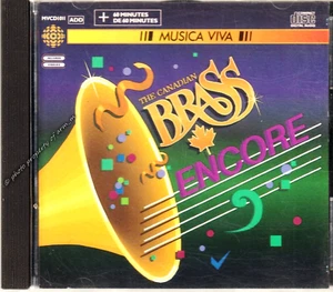 The Canadian Brass: Encore (1987 CD MVCD1011) Very Good Condition - Picture 1 of 2