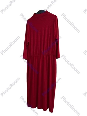 Vestido Suéter Tejido Rojo Lane Bryant Mujer 18 20 W Manga Corta, Nuevo Foto 1 de 4