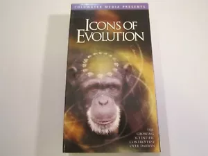 vhs ICONS OF EVOLUTION 51 min Growing Scientific Controversy over Darwin 10Q - Imagen 1 de 2