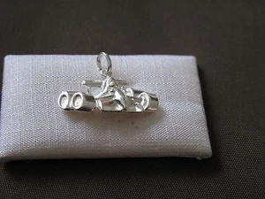 FORMEL 1 RENNWAGEN in 925/- SILBER als ANHÄNGER - Bild 1 von 1
