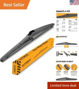 12-Inch  Rear Wiper Blade for Toyota and Dodge – Guaranteed Fit - Bild 1 von 10