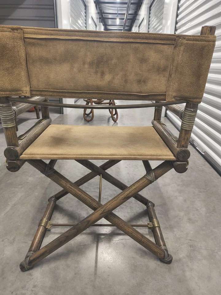 Silla de director McGuire vintage Foto 1 de 3