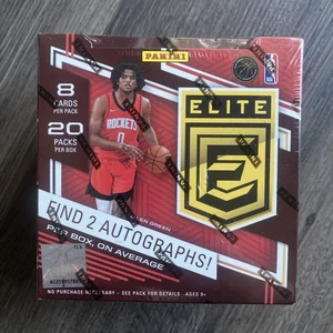 2021-22 Panini Donruss Elite Basketball Hobby Box Factory Sealed - 2 Autographs - Bild 1 von 5