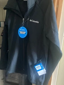 Columbia Cascade Ridge black jacket, M, bmwt - Picture 1 of 6