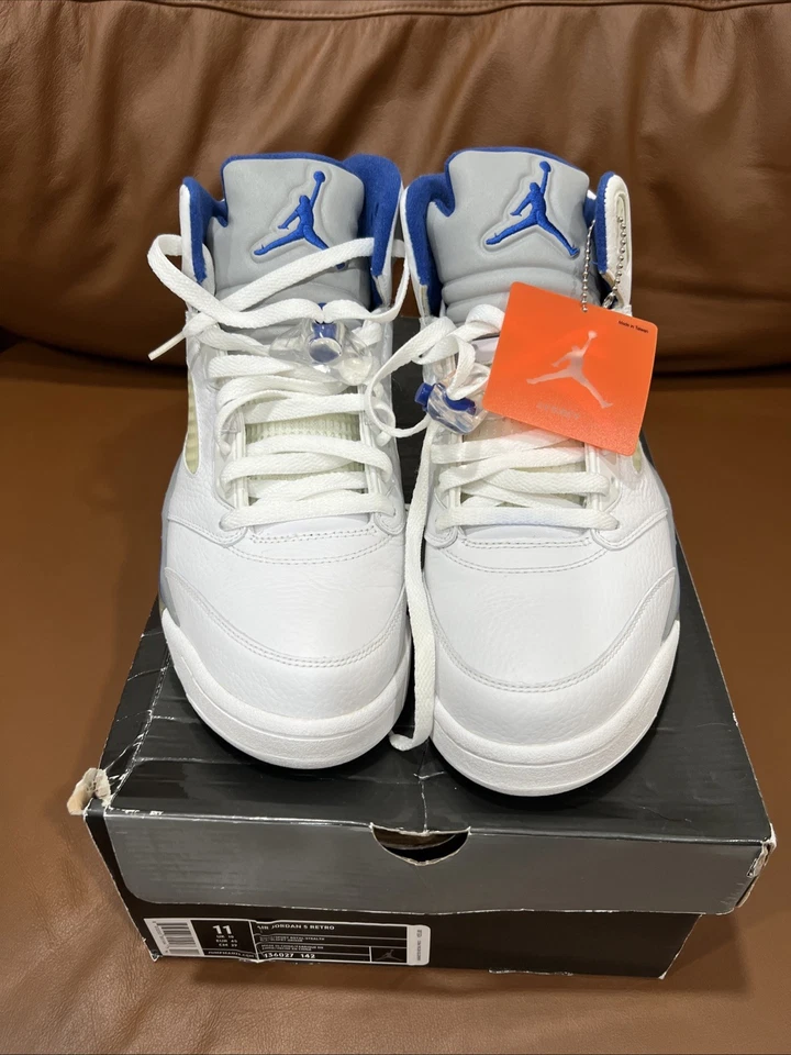 NUEVO Air Jordan 5 Retro Stealth 2006 Hombre Talla 11 (136027-142) Foto 1 de 4