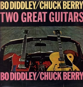 Bo Diddley and Chuck Berry Two Great Guitars LP vinyl UK Pye International 1964 - Picture 1 of 3