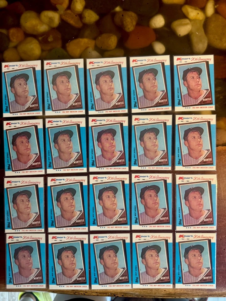 Topps K Mart Serie MVP 1982 20 Aniversario - Lote de 20 Tarjetas Estado Casi Nuevo/Como Nuevo Foto 1 de 4