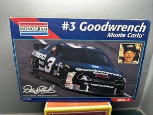 NIB 1995 Monogram Dale Earnhardt Goodwrench #3 Monte Carlo 1:24 New Open Box - Picture 1 of 6