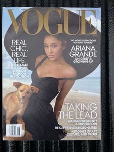 ARIANA GRANDE Cover of Vogue Magazine August 2019 Female Designers US Edition - Picture 1 of 2