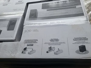 Barra de sonido Sony HT-SC40 2,1 canales con subwoofer inalámbrico - negra - Imagen 1 de 2