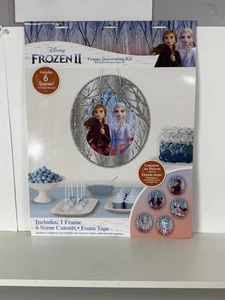 Frozen Birthday Party Decoration Frame and Cutout Photo Decorating Kit - Picture 1 of 5