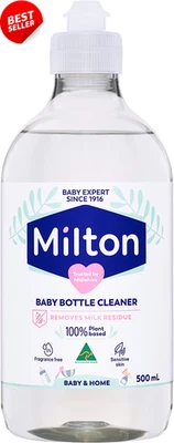 Baby Bottle Cleaner 500ml Plant-Based Milk Residue Remover Sensitive Skin Safe - image 1 of 4