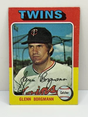 1975 Topps #127 Glenn Borgmann Minnesota Twins - Image 1 of 2