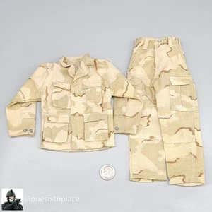 1:6 scale Dragon Delta Force Frank 3 Color Desert Camo Uniform for 12" Figures - Picture 1 of 3