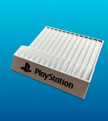 13 Game PS1 Game Case Holder - Playstation CD Case Game Storage Tray Display - Image 1 of 2