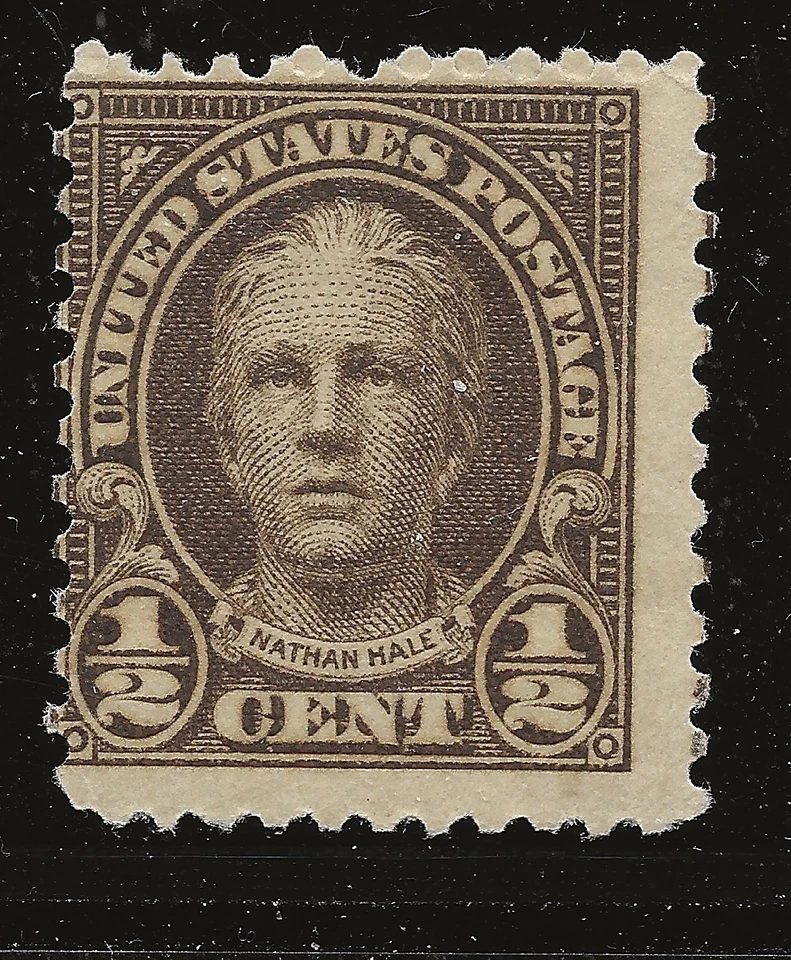 US Scott #653, Single 1929 Hale .5c FVF MNH - Image 1 of 1