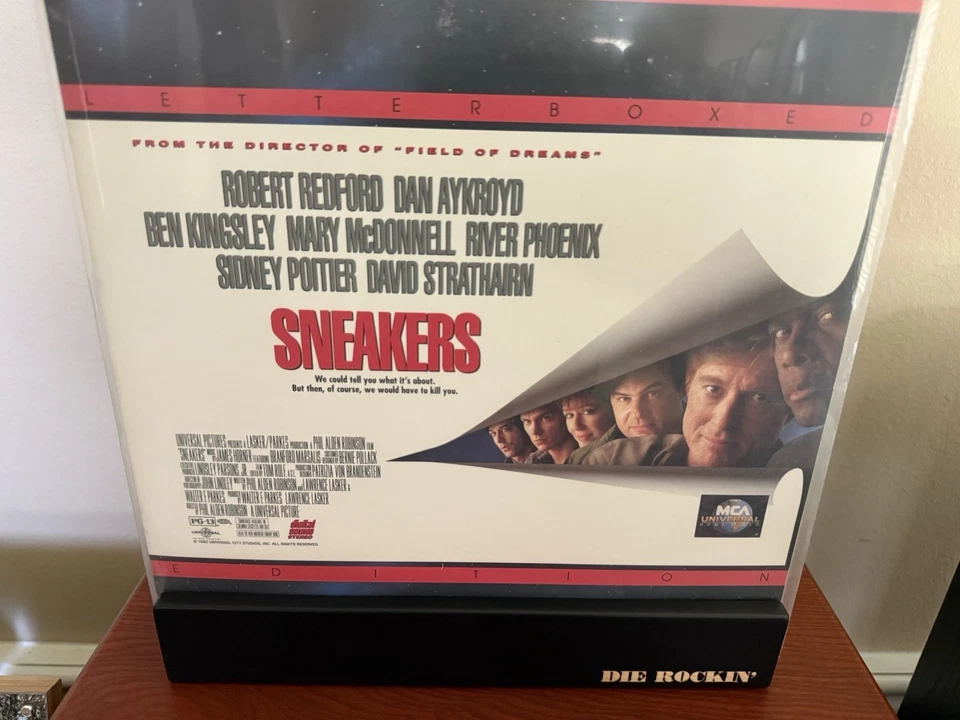 Sneakers 1993 Laserdisc Edition Robert Redford, Sidney Poitier Letterbox - Image 1 of 1