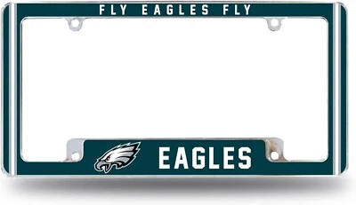 Marco de matrícula 2 piezas para Philadelphia Eagles Fly Eagles Fly Foto 1 de 2