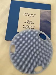 Kayo Body Scrubber Exfoliate Soft Silicone NIB - Picture 1 of 2