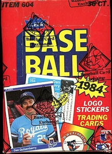 Caja de béisbol Fleer 1984 sellada - autenticada por la BBCE - Imagen 1 de 1