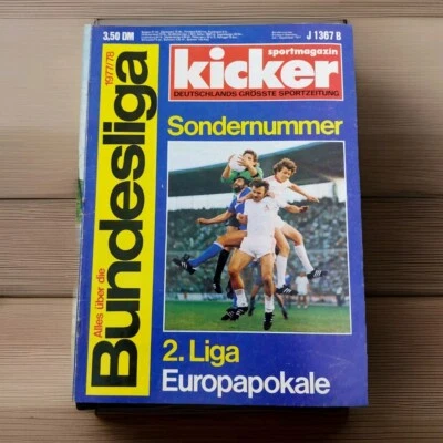 Kicker Sondernummer # Fußball Bundesliga Saison 77/78 Sonderheft "RARITÄT" - Bild 1 von 4