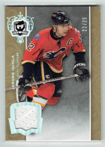 07-08 UD Upper Deck The Cup  Jarome Iginla  /25  Jersey  HOF