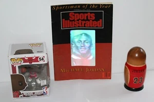 Artículos de Michael Jordan de colección de los Chicago Bulls-muñecas de anidación/revista SI/figura POP - Imagen 1 de 12