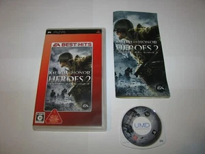 Medal of Honor Heroes 2 Best Playstation Portable PSP Japan import US Seller - Picture 1 of 4