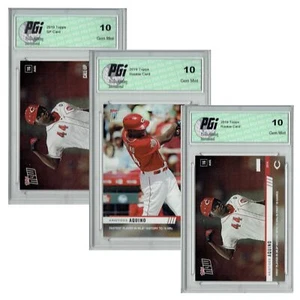 Aristides Aquino 2019 Topps Now Rookie Card 3-Pack MLB Cincinnati Reds PGI 10 - Picture 1 of 1