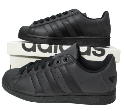 Adidas Originals Superstar Core Black Mens Sz 9 Reflective Casual Shoes Sneakers - Image 1 of 4