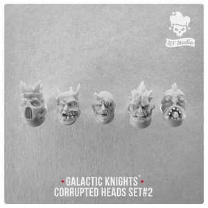 Artel W - KF Studio Galactic Knights Сorrupted Heads Set#2 New - Picture 1 of 1