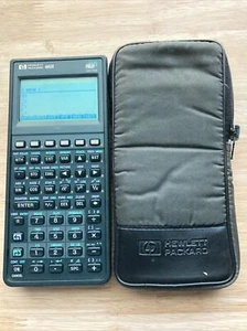Hewlett Packard HP 48GX Graphing Calculator With Case Tested No Manual - Picture 1 of 10