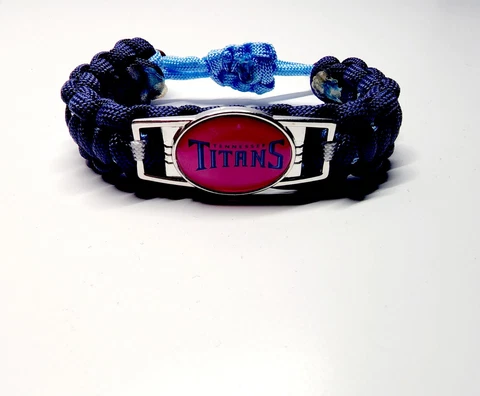 Tennesee Titans Adjustable Fashion Bracelet Fan Apparel & Souvenir Football NFL Cover