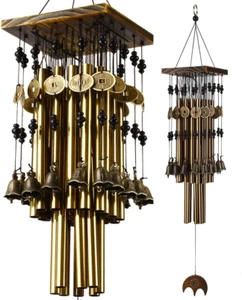Wind Chimes Garden Home Outdoor Large Hanging Bells Tubes Decorative Yard NEW - Picture 1 of 8