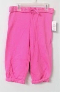 Faded Glory Youth Girls Sportswear Jogger Capri Fleece Sweat Pants Size S M L XL - Picture 1 of 19