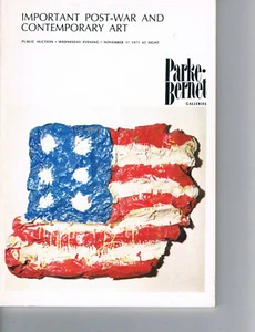 Sothebys Parke-Bernet - Post War & Contemporary Art - November 17 1971 - Picture 1 of 8