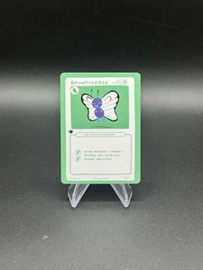 Pokederp 1st Edition Bruhturdfly Butterfree 18/25 Second Print Custom Derpy Card - Picture 1 of 2